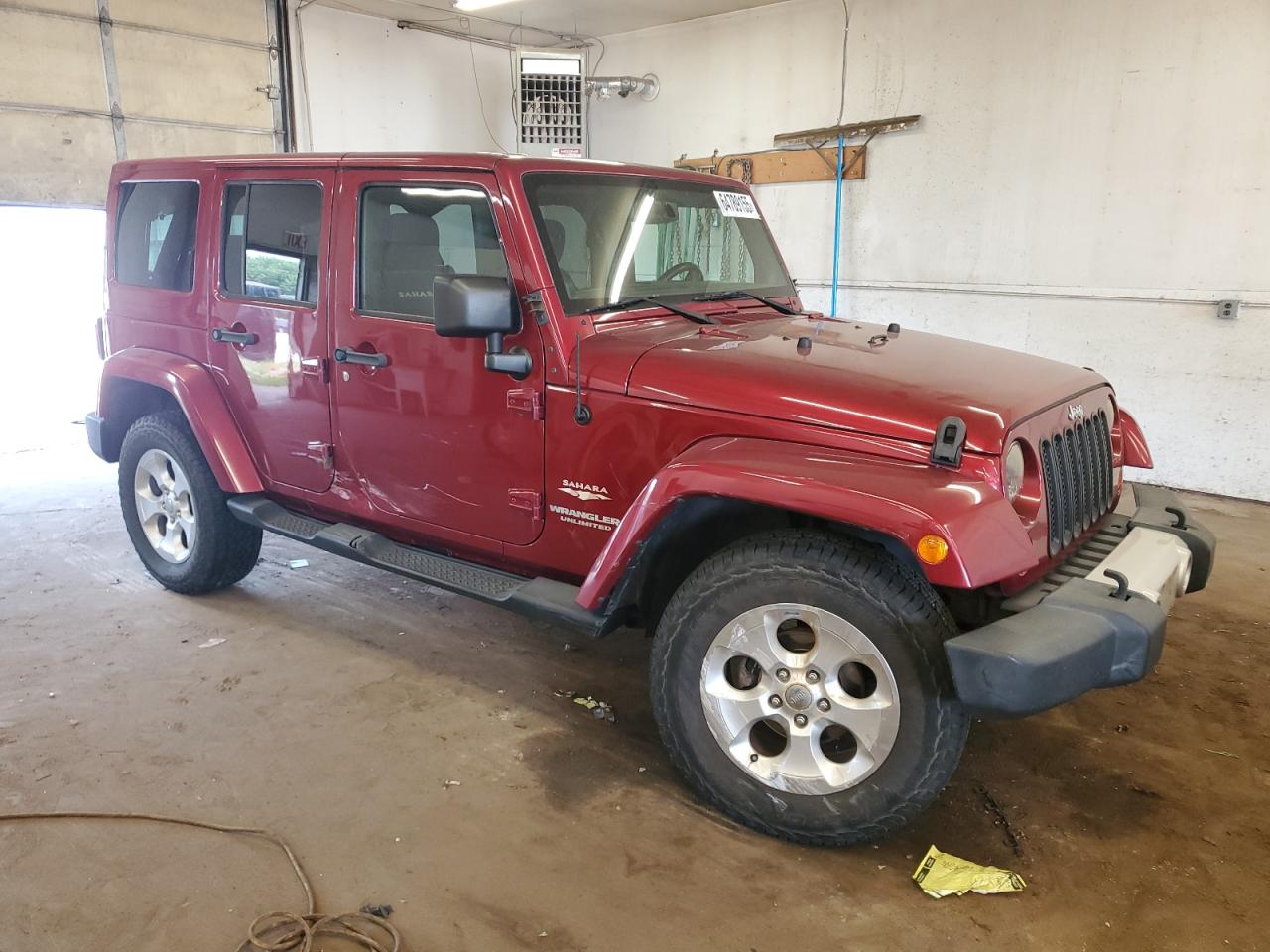 2013 Jeep Wrangler Unlimited Sahara VIN: 1C4BJWEG0DL502073 Lot: 64789155