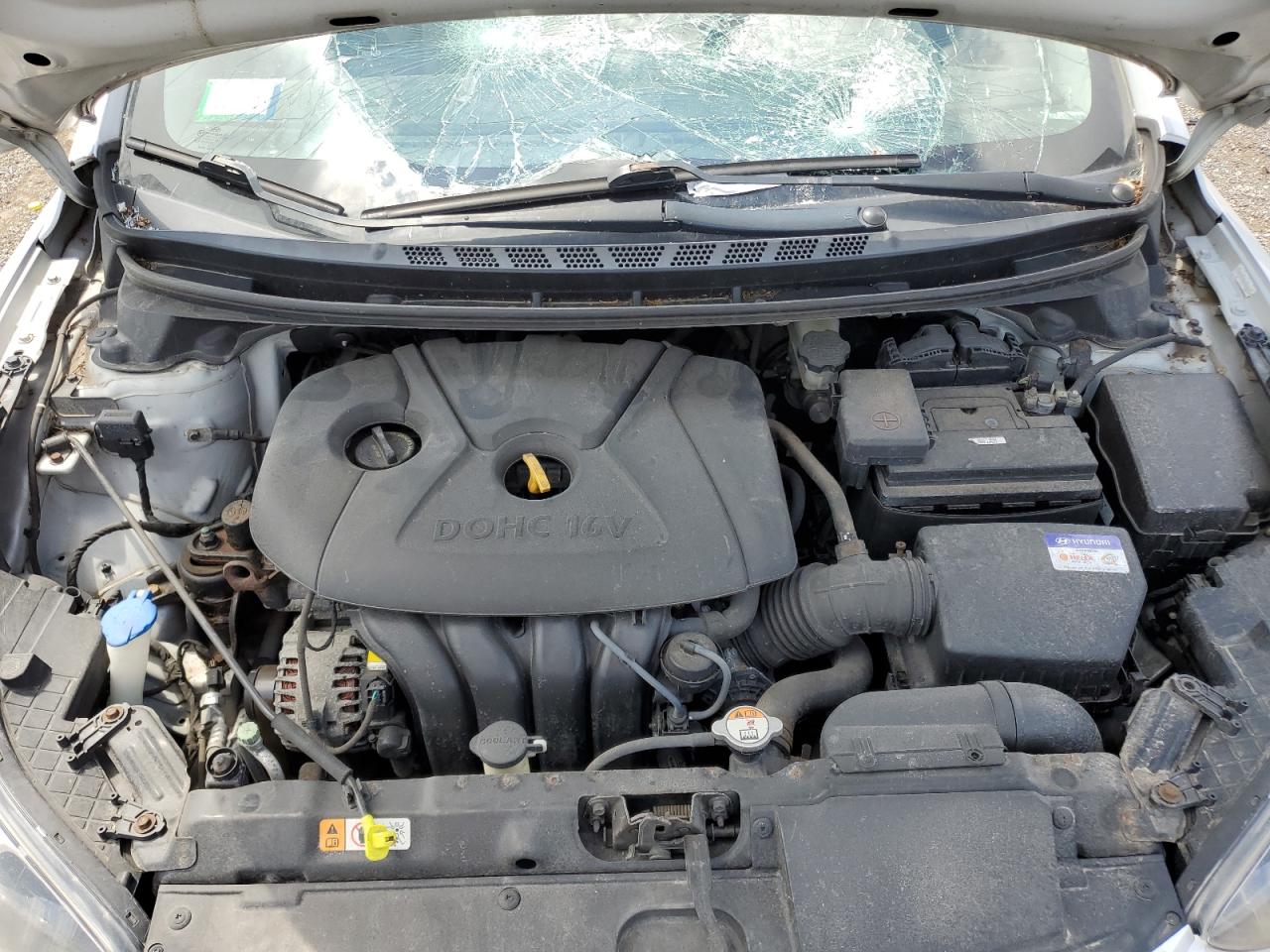 2012 Hyundai Elantra Gls VIN: KMHDH4AE9CU456342 Lot: 65537825