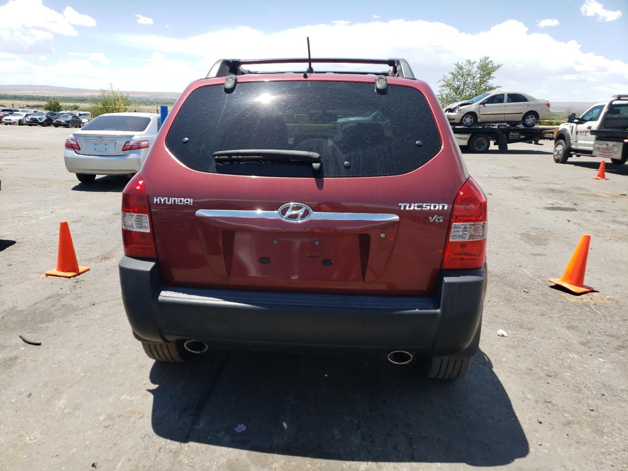 2007 Hyundai Tucson Se VIN: KM8JN12D77U557109 Lot: 63657585