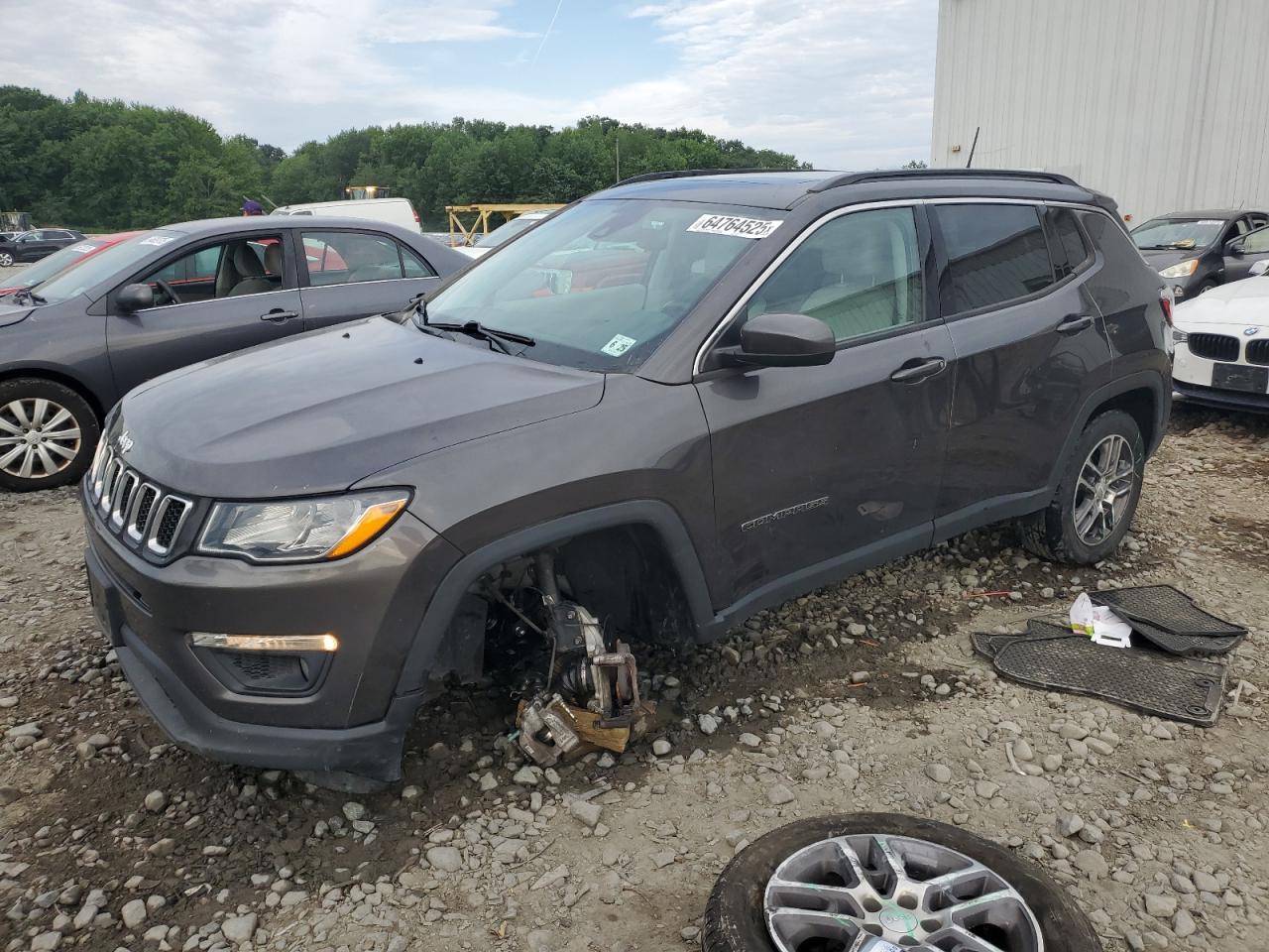 2020 Jeep Compass Latitude VIN: 3C4NJDBBXLT234596 Lot: 64764525