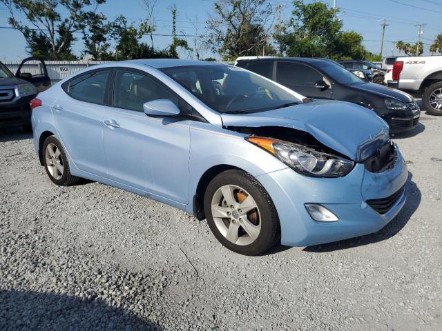  HYUNDAI ELANTRA 2012 Синий