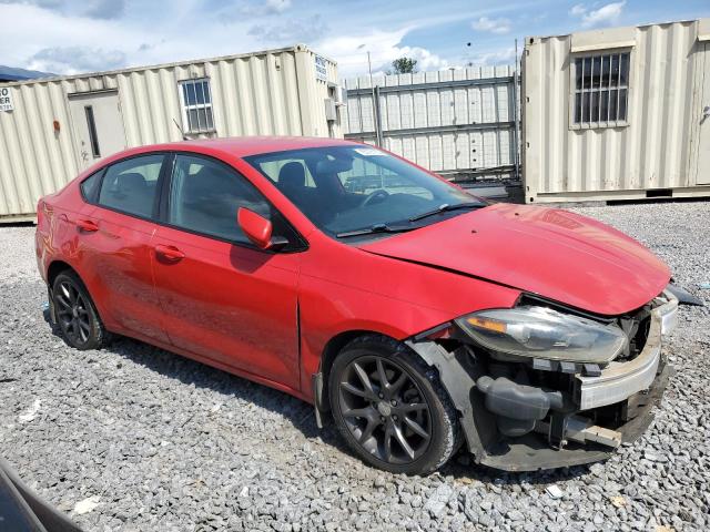 Sedans DODGE DART 2016 Red