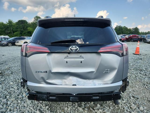  TOYOTA RAV4 2018 Серебристый