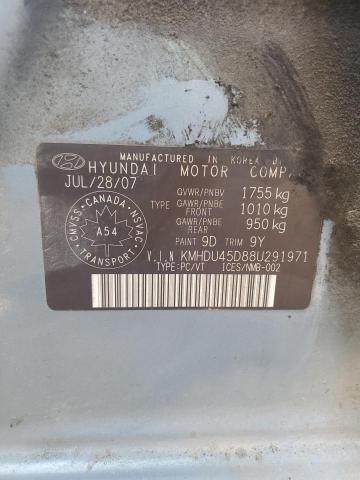 2008 HYUNDAI ELANTRA GL  