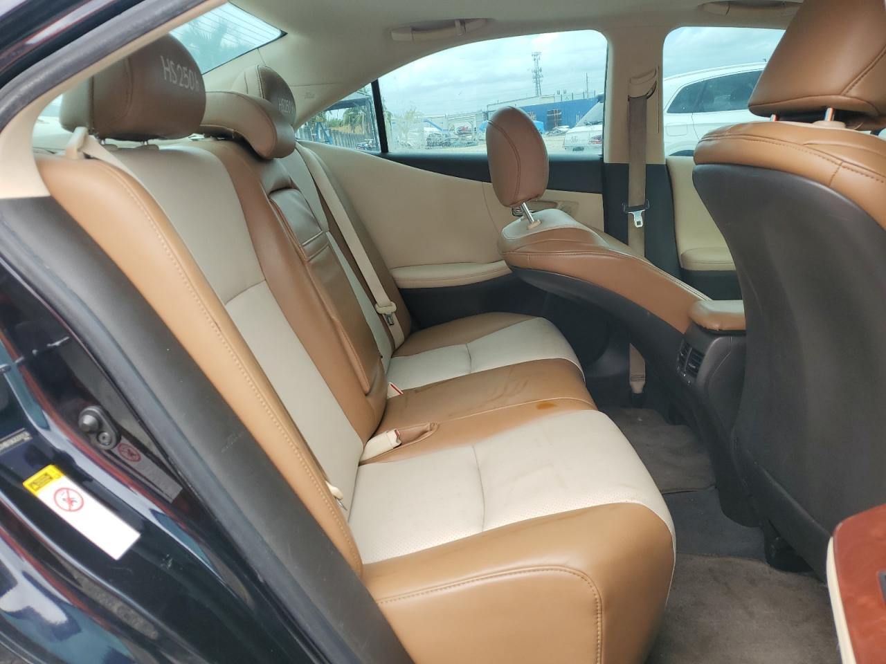 2010 Lexus Hs 250H VIN: JTHBB1BA3A2010136 Lot: 63105745