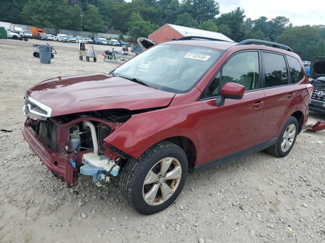  SUBARU FORESTER 2016 Красный