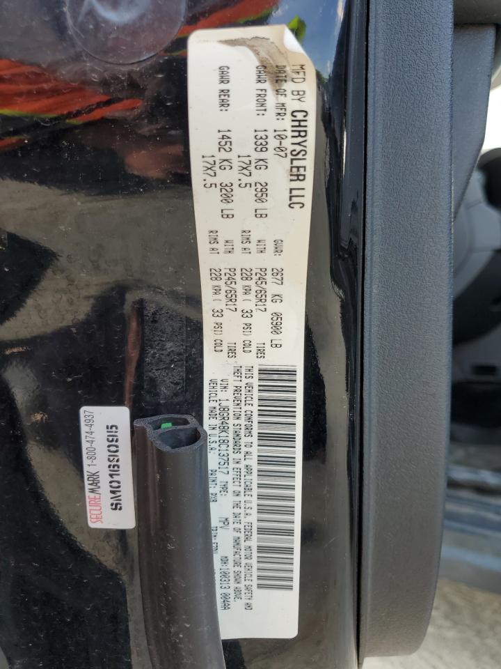 2008 Jeep Grand Cherokee Laredo VIN: 1J8GR48K18C137517 Lot: 66197395