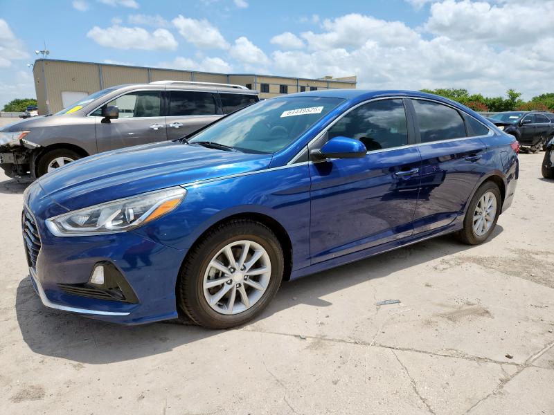  HYUNDAI SONATA 2018 Granatowy