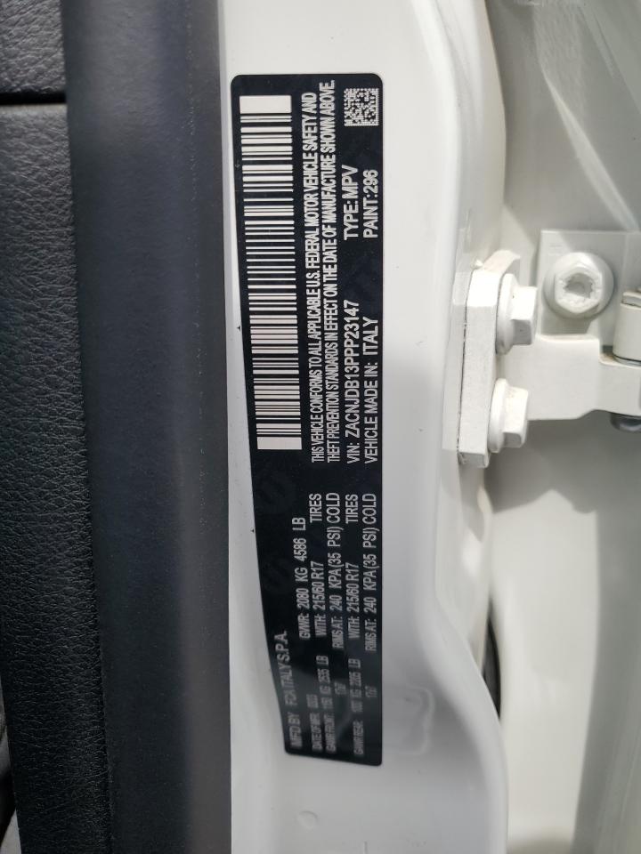 2023 Jeep Renegade Latitude VIN: ZACNJDB13PPP23147 Lot: 64380355