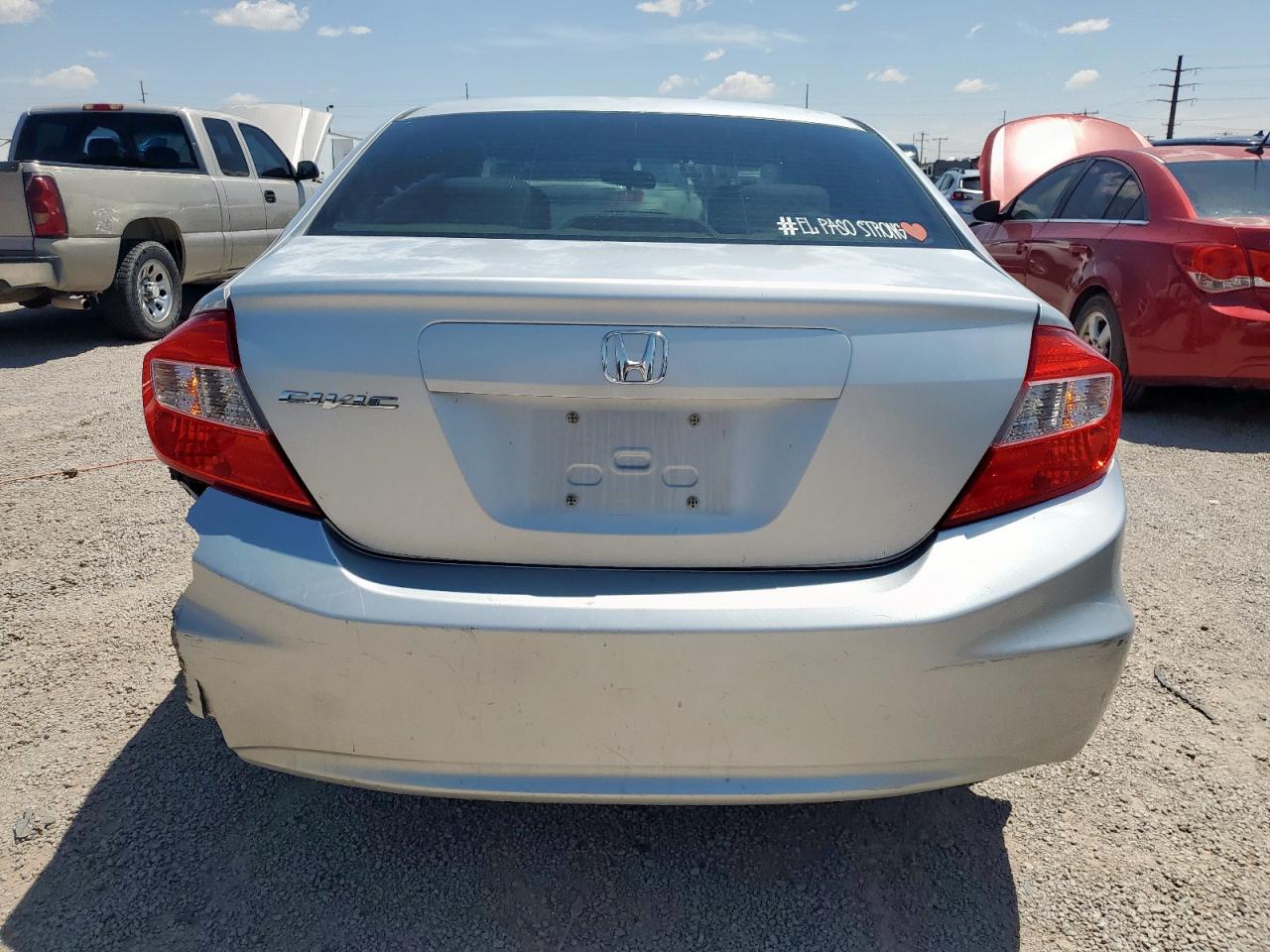 2012 Honda Civic Lx VIN: 2HGFB2F54CH560933 Lot: 64967925