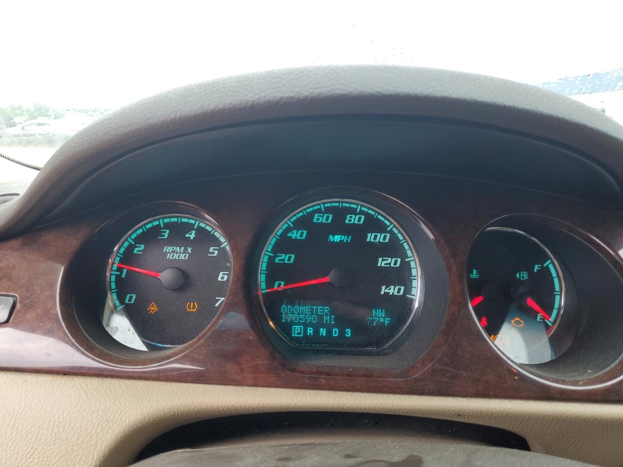 1G4HC5EM3BU103844 BUICK LUCERNE 2011 CREAM Photo 9