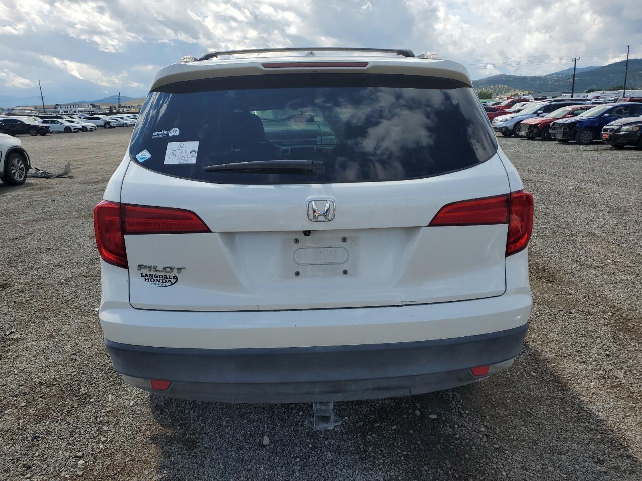 2017 Honda Pilot Exl VIN: 5FNYF5H52HB045517 Lot: 65354305