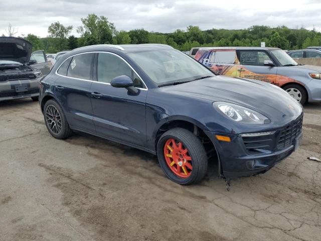  PORSCHE MACAN 2017 Blue