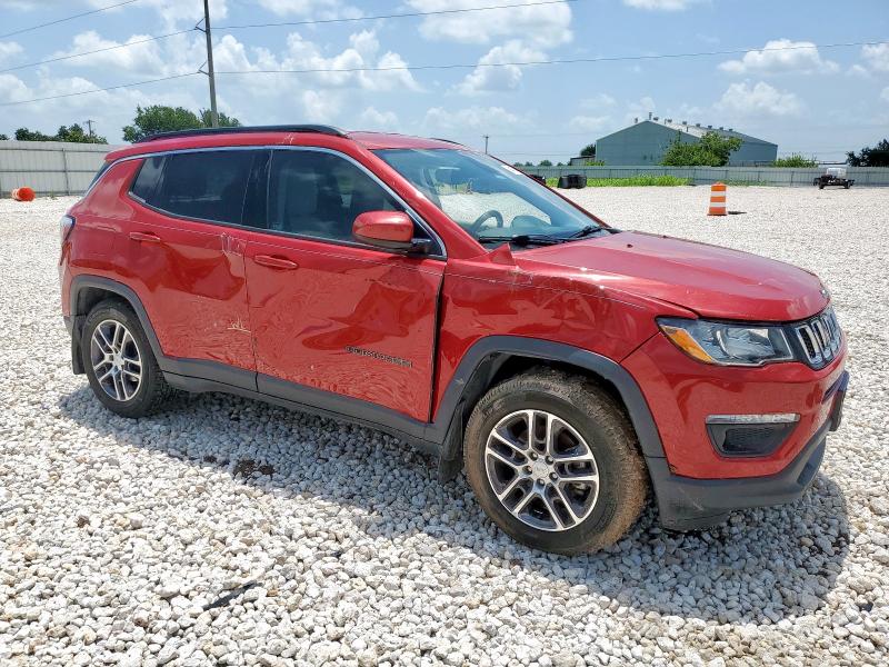  JEEP COMPASS 2018 Czerwony