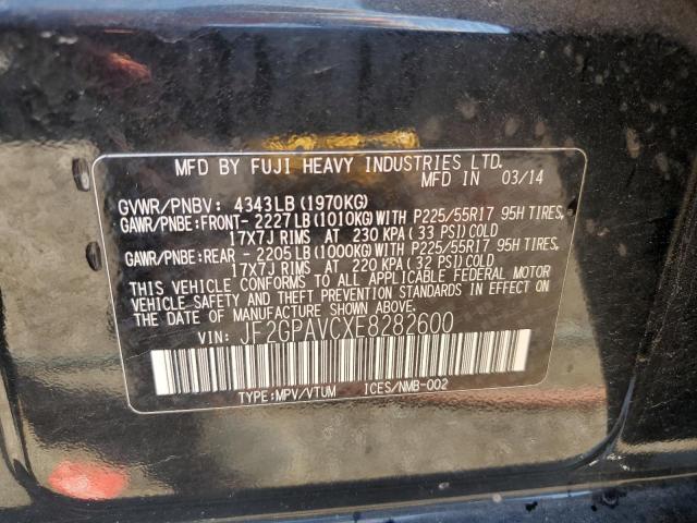 2014 SUBARU XV CROSSTREK 2.0 PREMIUM  
