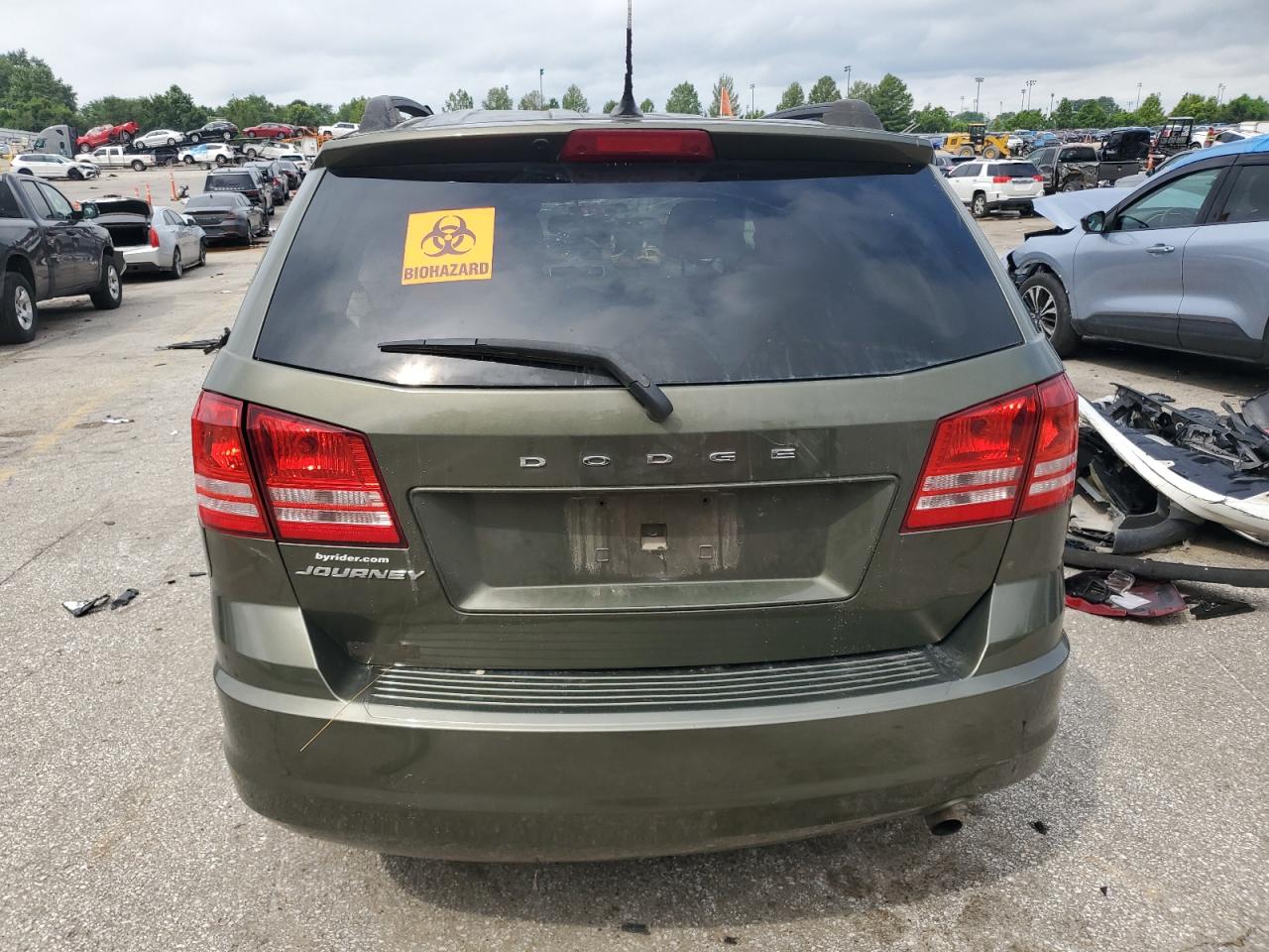 2016 Dodge Journey Se VIN: 3C4PDCAB9GT191659 Lot: 64428545