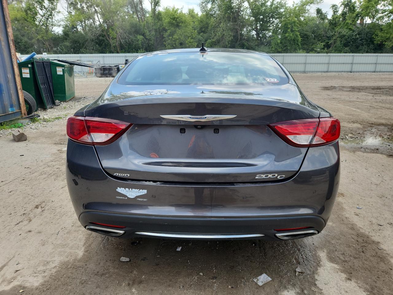 2015 Chrysler 200 C VIN: 1C3CCCEGXFN589506 Lot: 63815835