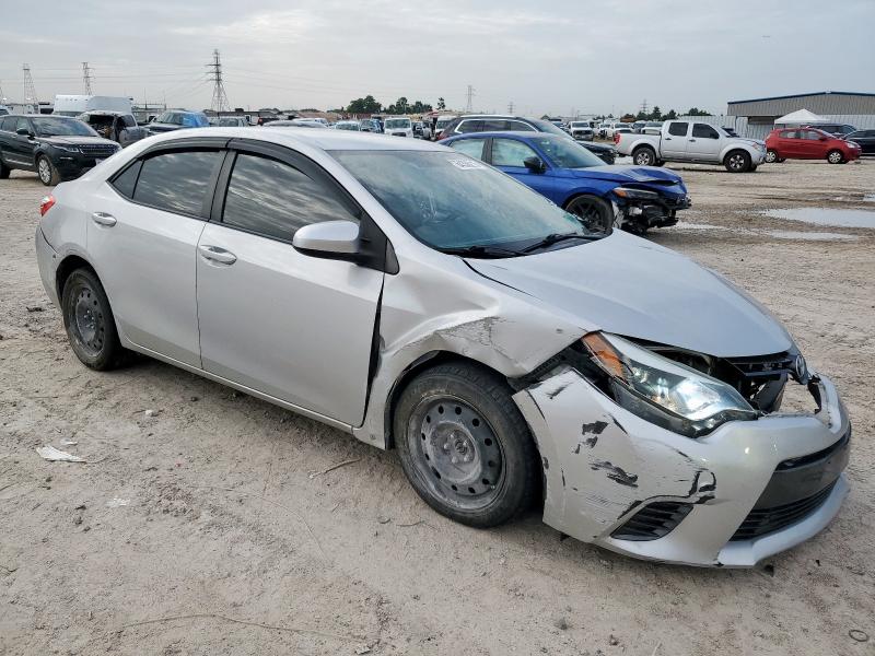  TOYOTA COROLLA 2015 Srebrny