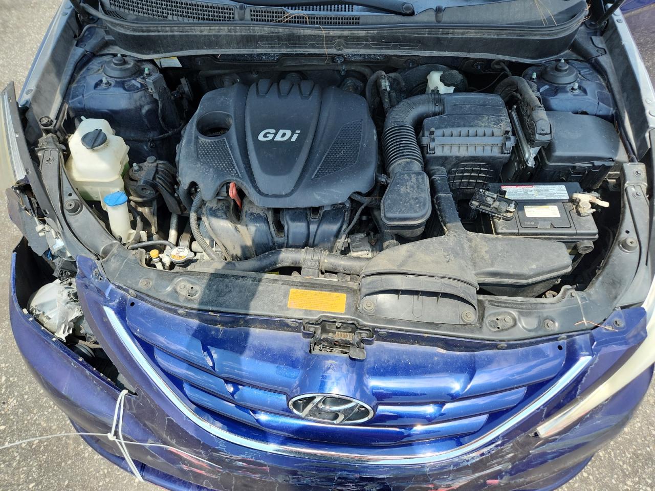 2013 Hyundai Sonata Gls VIN: 5NPEB4AC7DH595454 Lot: 64261475