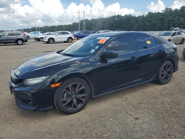 2018 HONDA CIVIC SPORT TOURING   for sale at Copart LA - BATON ROUGE