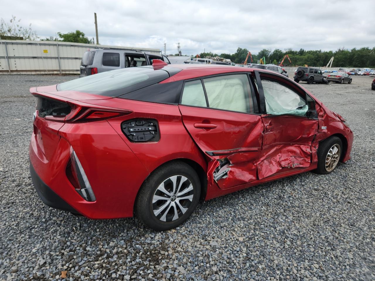 2020 Toyota Prius Prime Le VIN: JTDKARFP0L3151065 Lot: 64178245