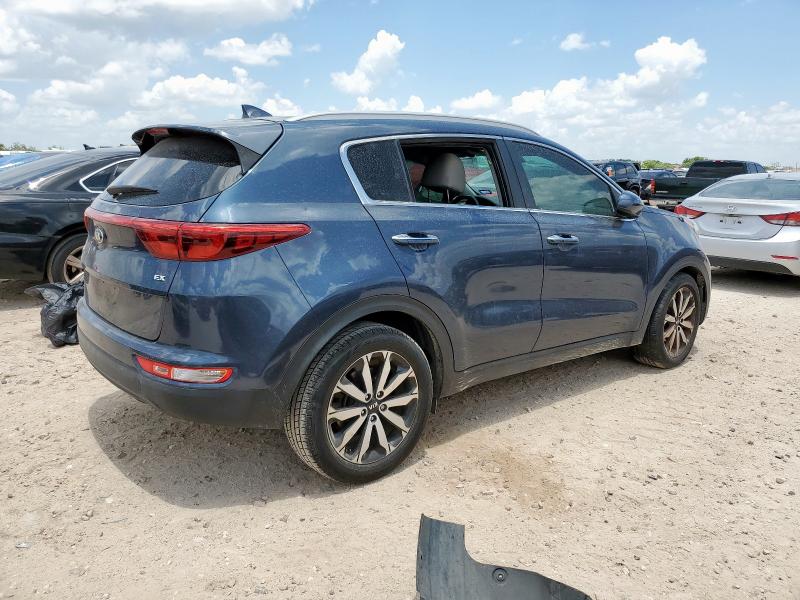  KIA SPORTAGE 2017 Blue