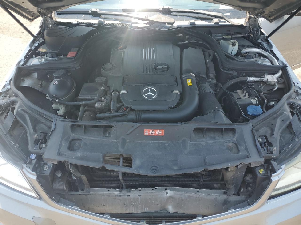 2014 Mercedes-Benz C 250 VIN: WDDGF4HB0ER308921 Lot: 64639595