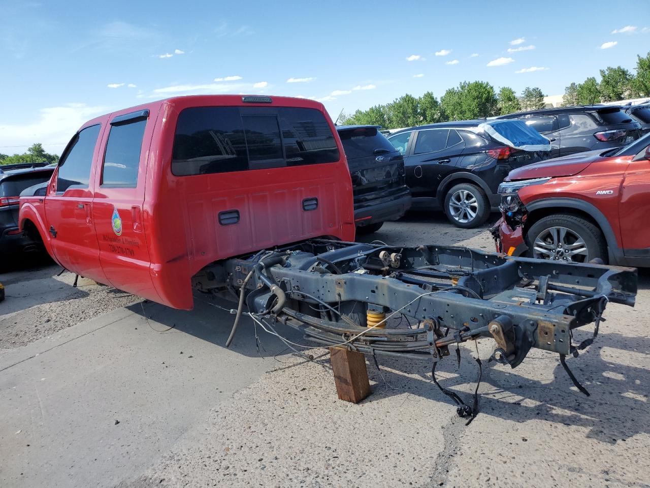 2014 Ford F250 Super Duty VIN: 1FT7W2BT7EEB86145 Lot: 63297805