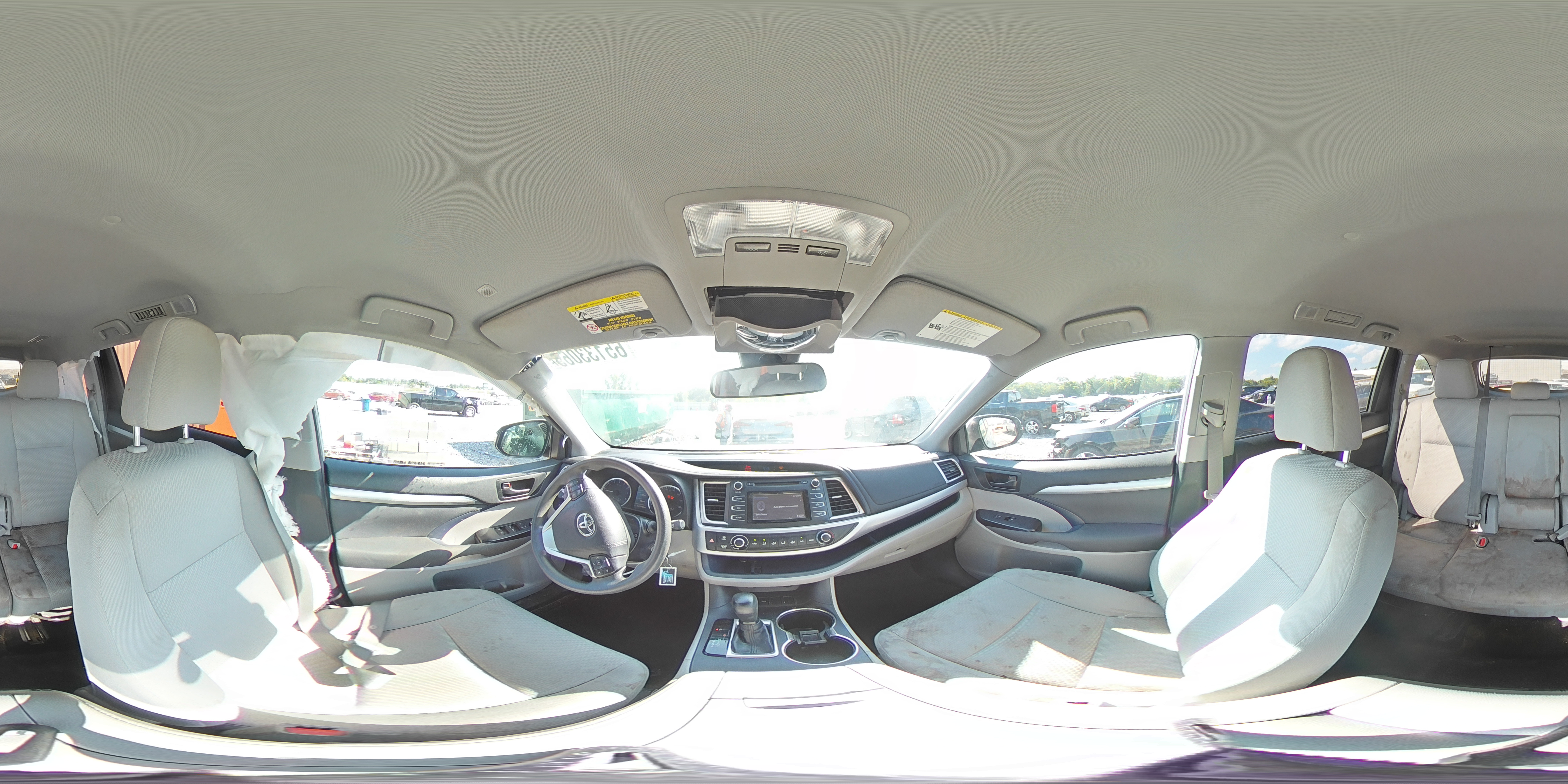 2019 Toyota Highlander Le VIN: 5TDZARFH3KS059548 Lot: 65133065