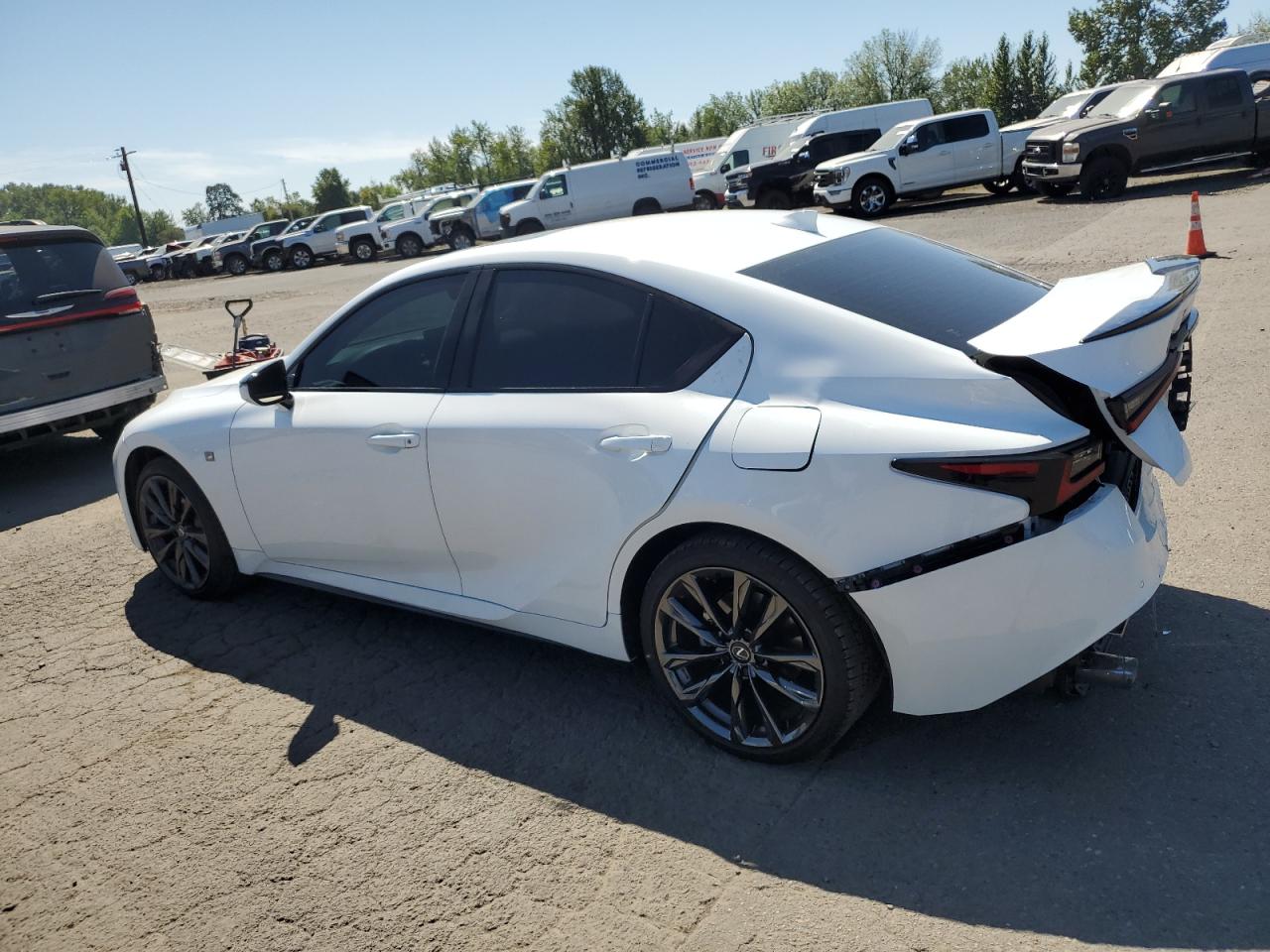 2024 Lexus Is 350 F Sport white null gas JTHGZ1E23R5036901 photo #3
