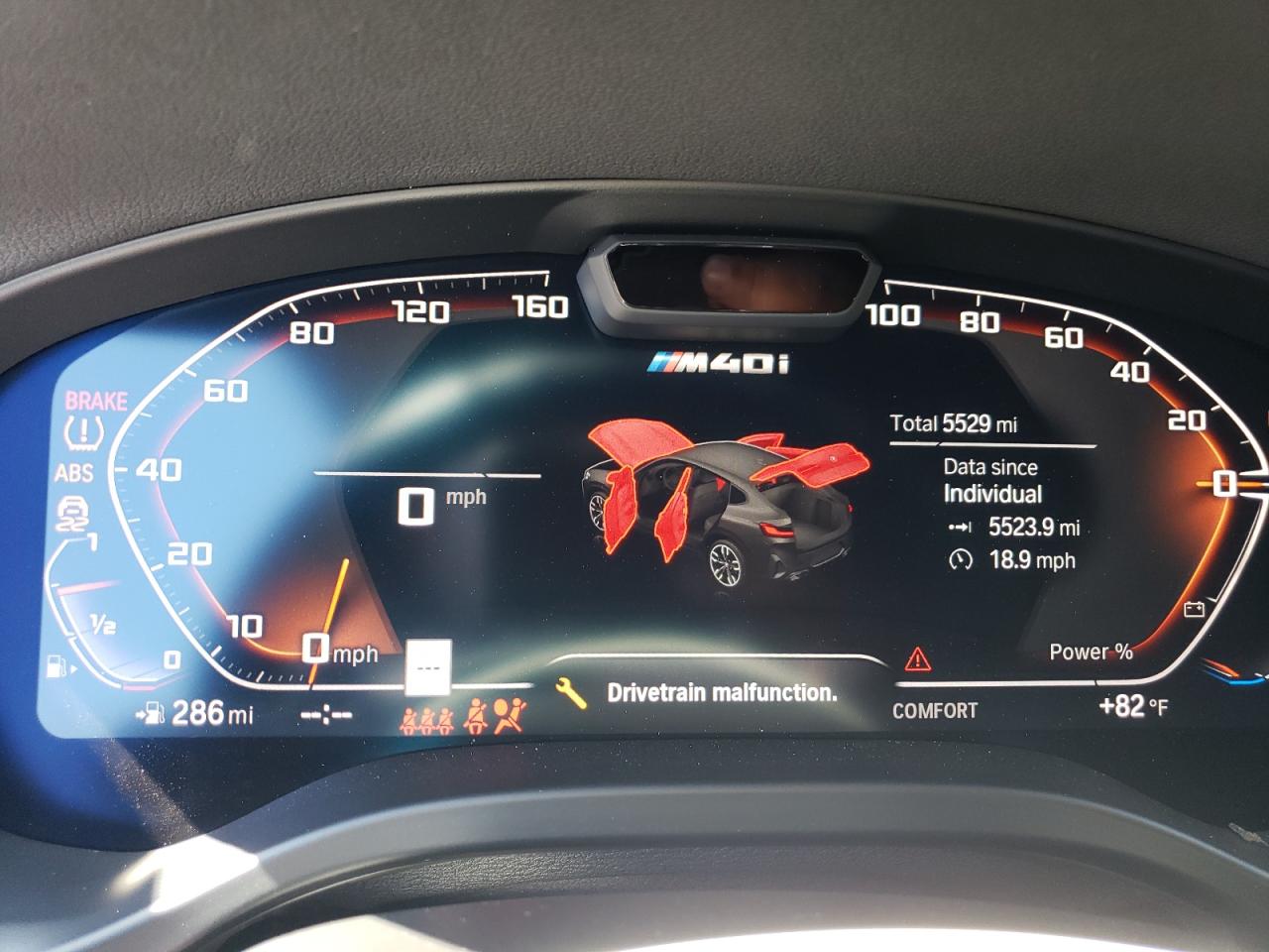 2024 BMW X4 M40I VIN: 5UX43DT00R9V20010 Lot: 65132805