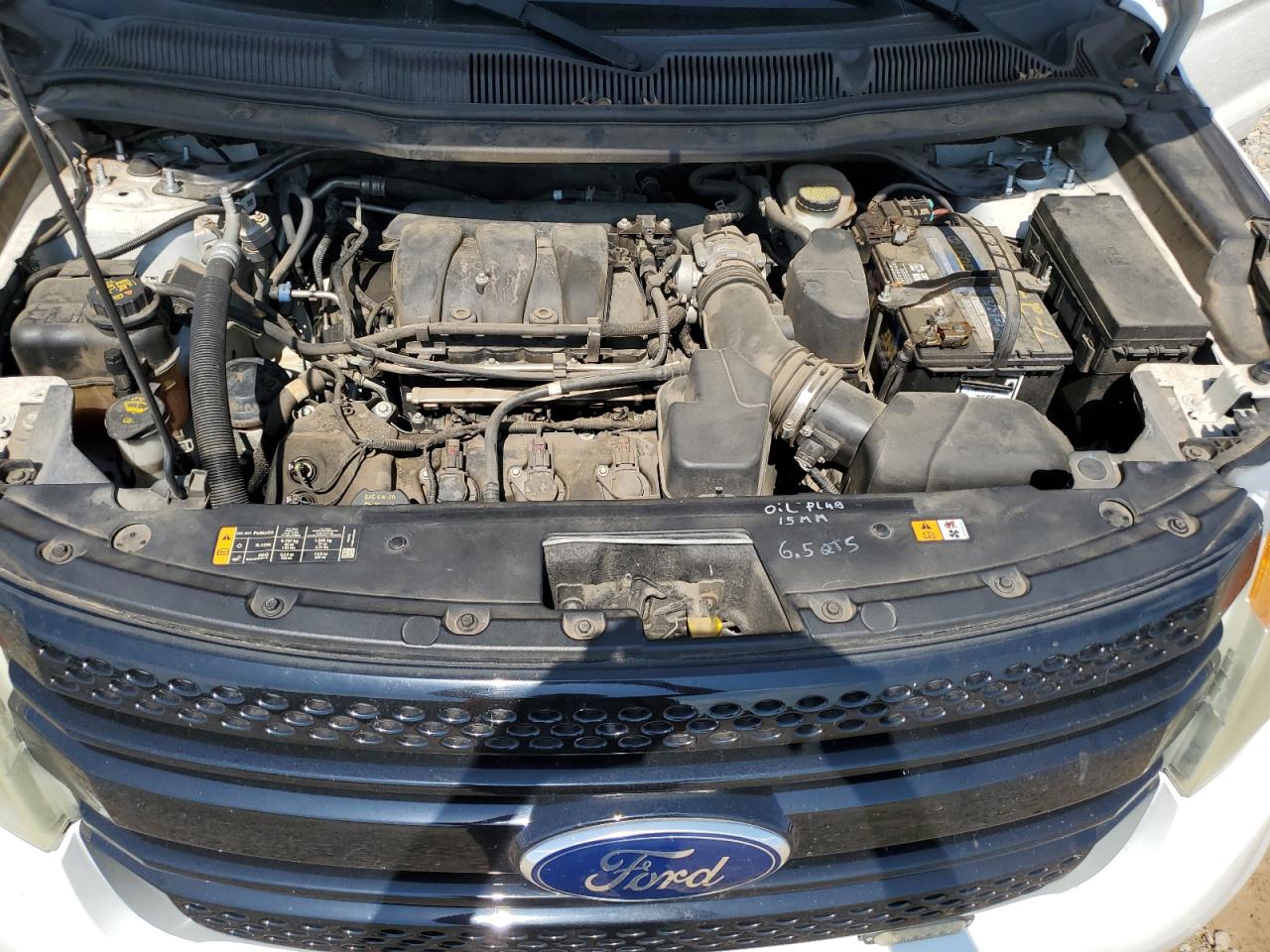 2013 Ford Explorer Police Interceptor VIN: 1FM5K7AR9DGA56193 Lot: 63802485