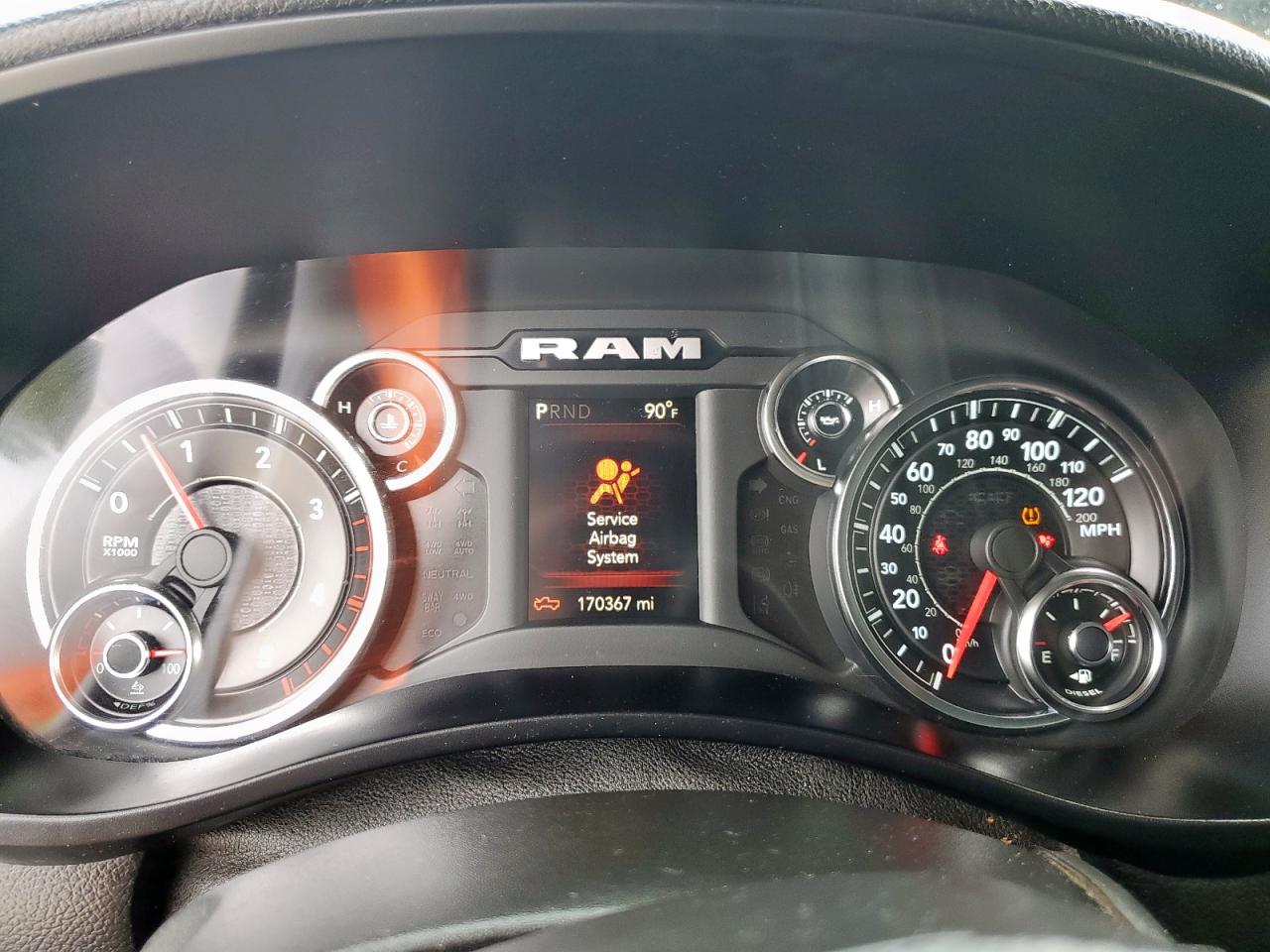 2019 Ram 2500 Big Horn VIN: 3C6UR5DL9KG728995 Lot: 64067175
