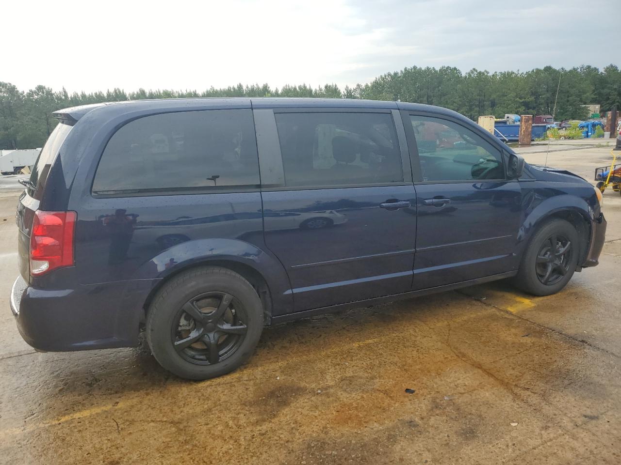 2014 Dodge Grand Caravan Se blue null flexible 2C4RDGBG4ER365793 photo #4