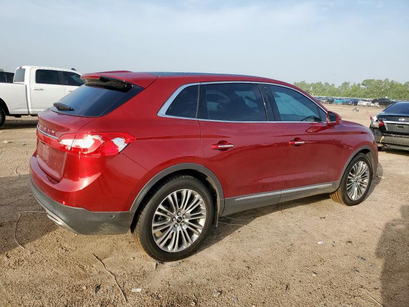  LINCOLN MKX 2018 Red