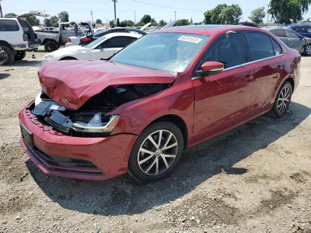  VOLKSWAGEN JETTA 2017 Red