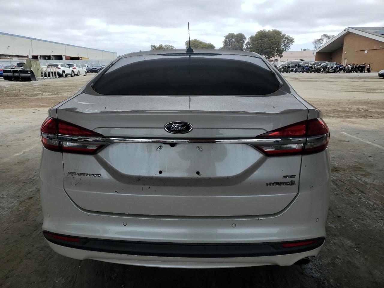 2017 Ford Fusion Se Hybrid VIN: 3FA6P0LU4HR306401 Lot: 65642205