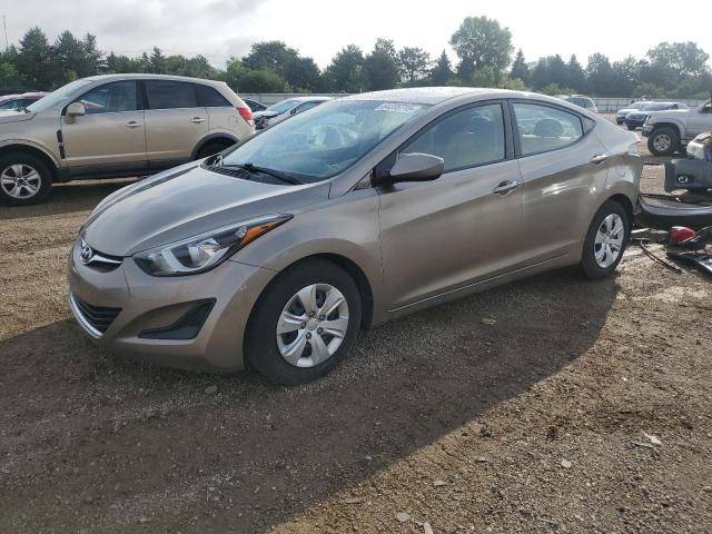  HYUNDAI ELANTRA 2016 Бежевый