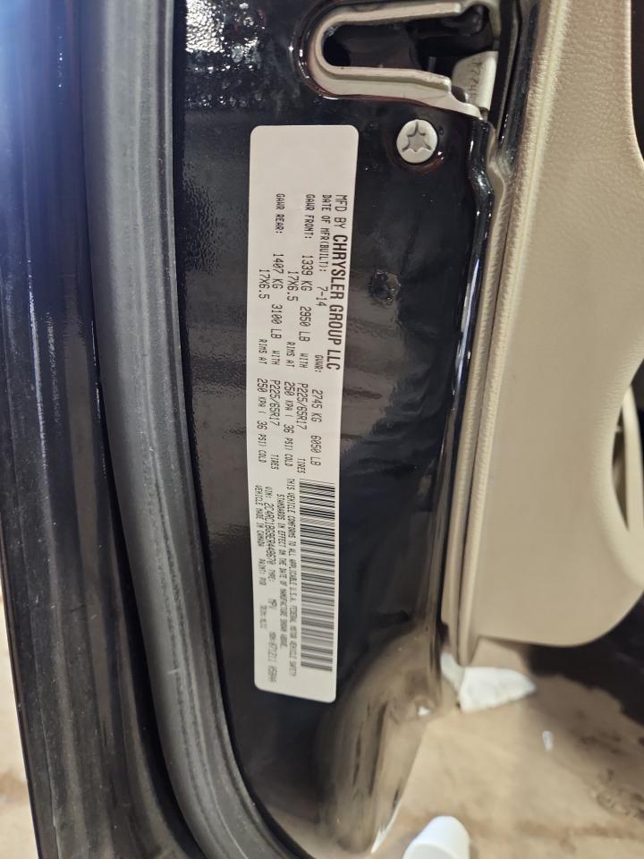 2014 Chrysler Town & Country Touring VIN: 2C4RC1BG9ER448670 Lot: 64220715