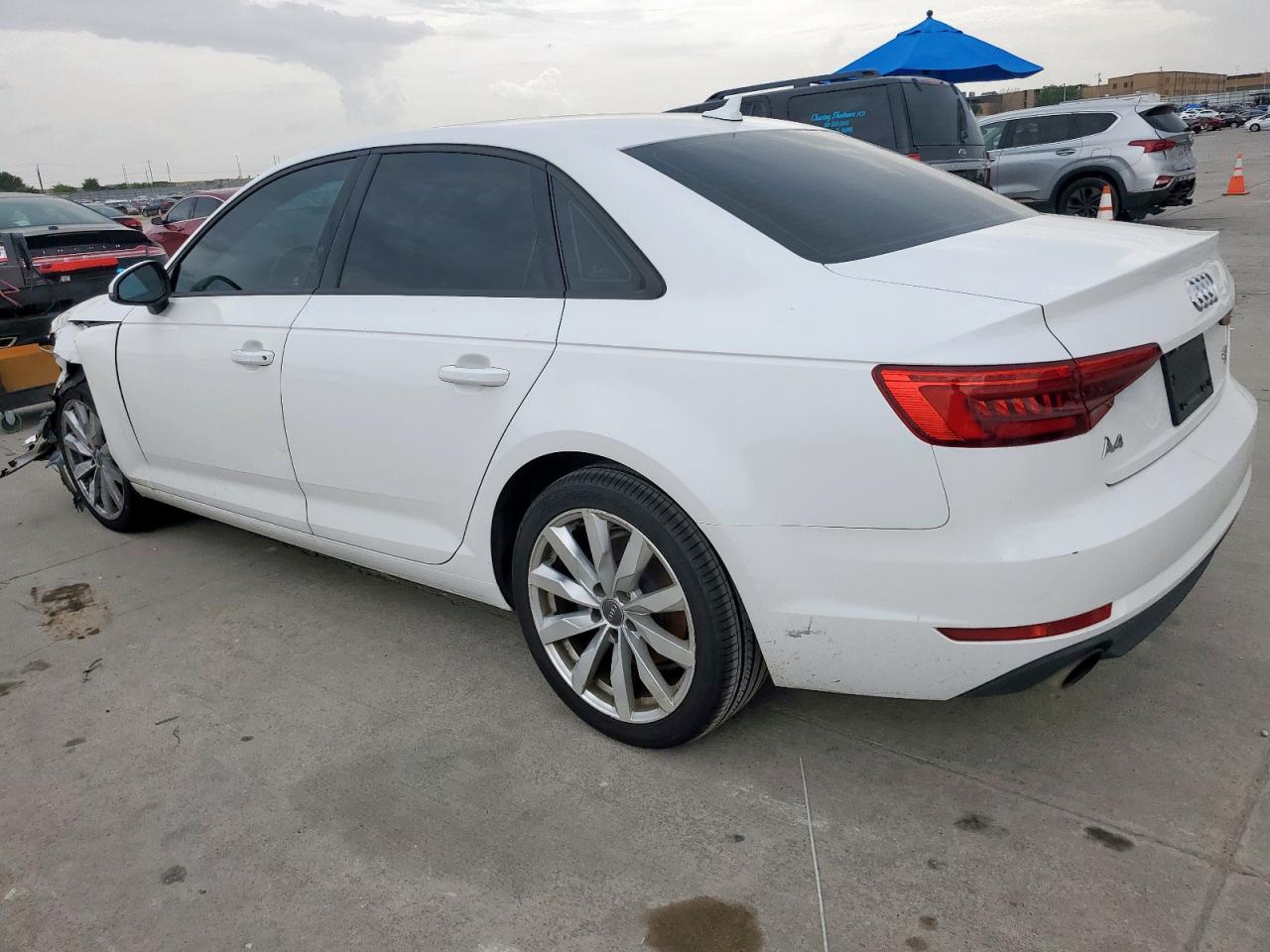 2017 Audi A4 Ultra Premium white null gas WAUGMAF41HN060870 photo #3