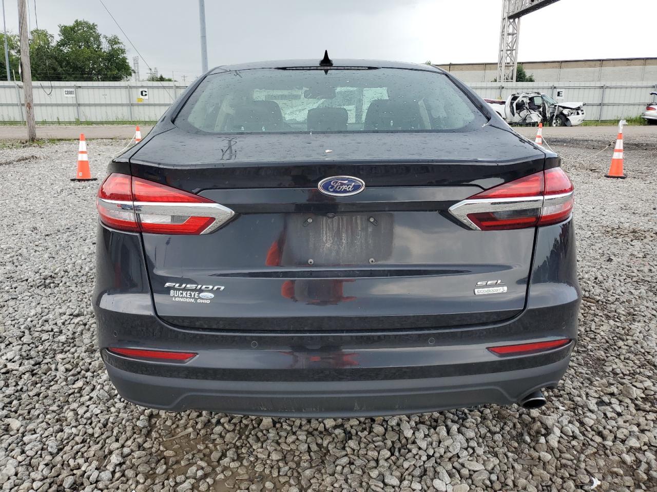 2019 Ford Fusion Sel VIN: 3FA6P0CD8KR181605 Lot: 65249125