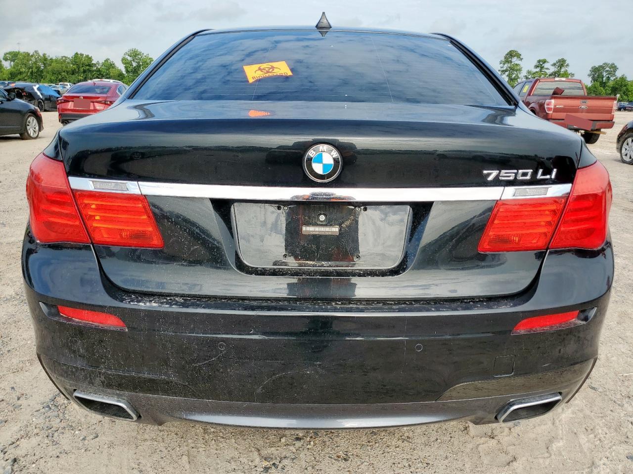 2011 BMW 750 Li VIN: WBAKB8C5XBCY64741 Lot: 63798285
