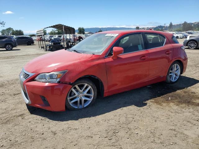 Hatchbacks LEXUS CT 200 2015 Czerwony