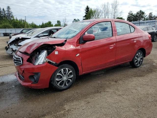  MITSUBISHI MIRAGE 2017 Red