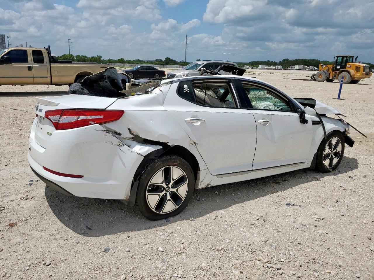 2012 Kia Optima Hybrid VIN: KNAGM4ADXC5009496 Lot: 65092205