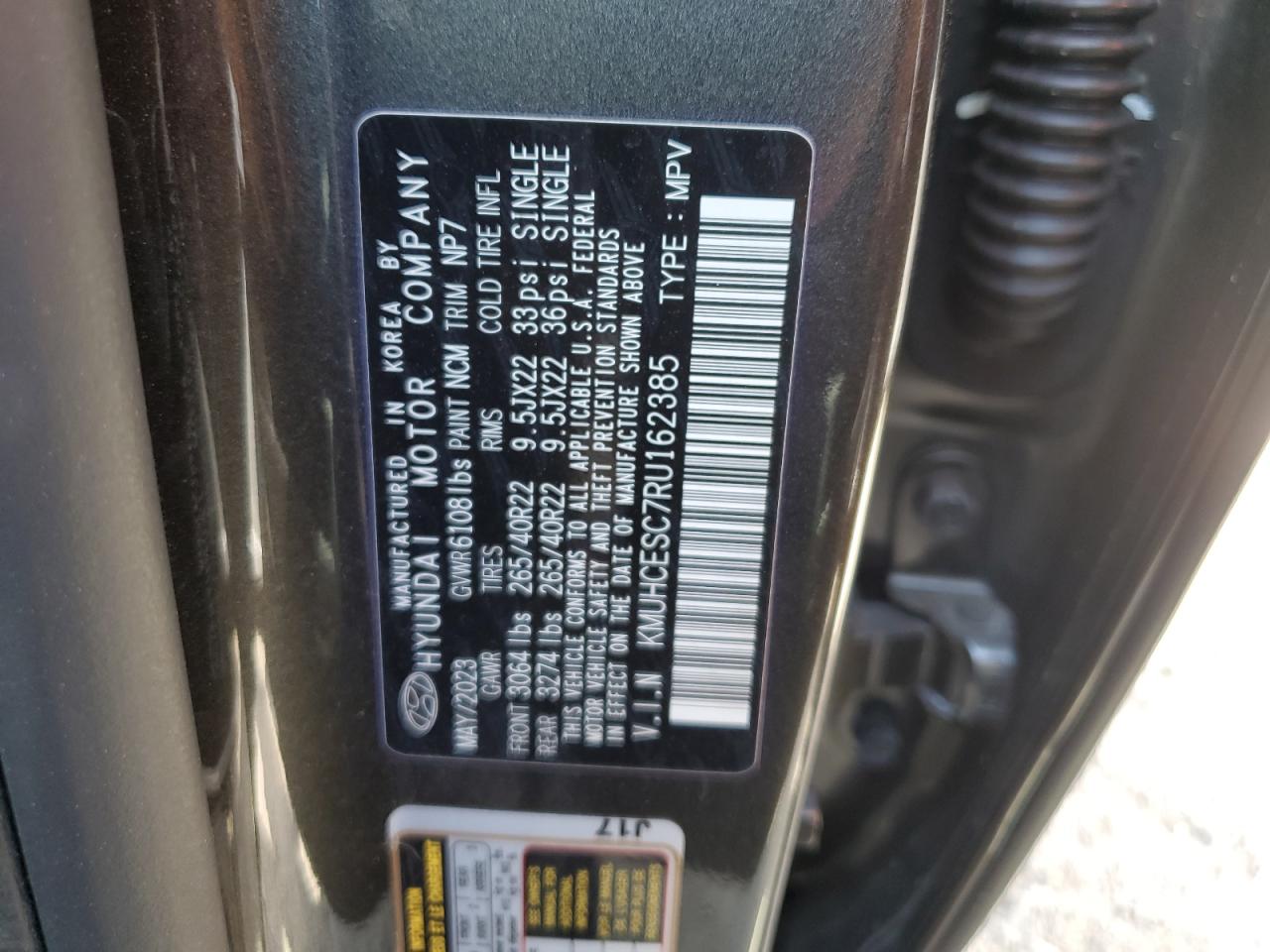 2024 Genesis Gv80 Base VIN: KMUHCESC7RU162385 Lot: 64021285