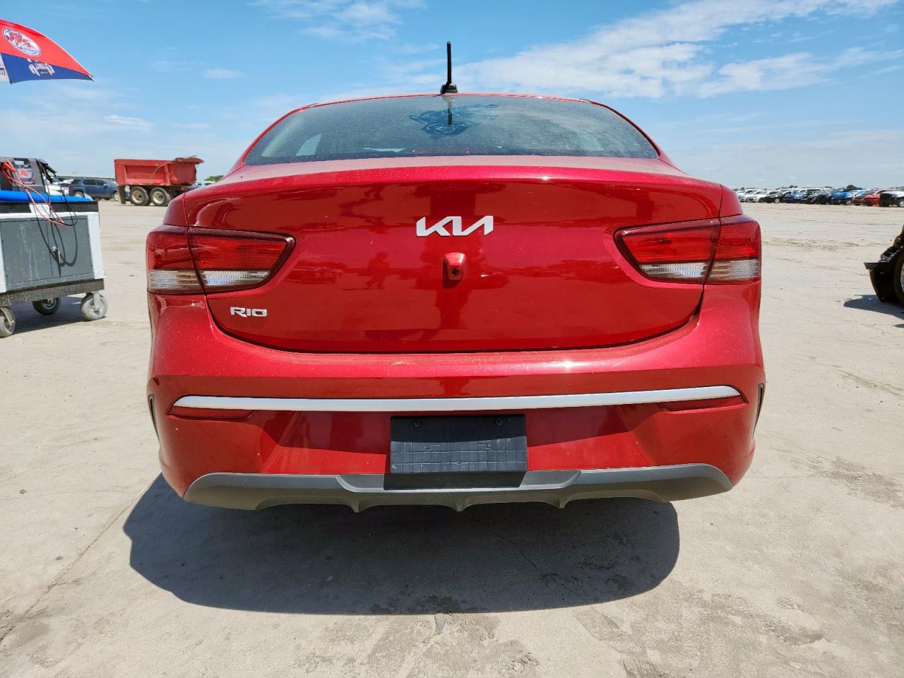 2022 Kia Rio Lx VIN: 3KPA24AD1NE497422 Lot: 63142615