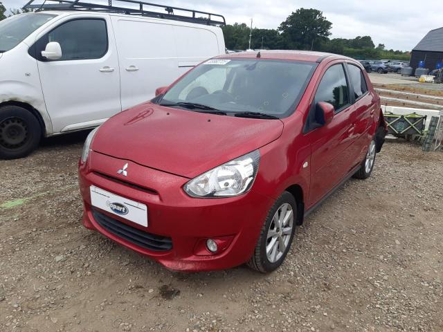 2013 MITSUBISHI MIRAGE 3 for sale at Copart COLCHESTER