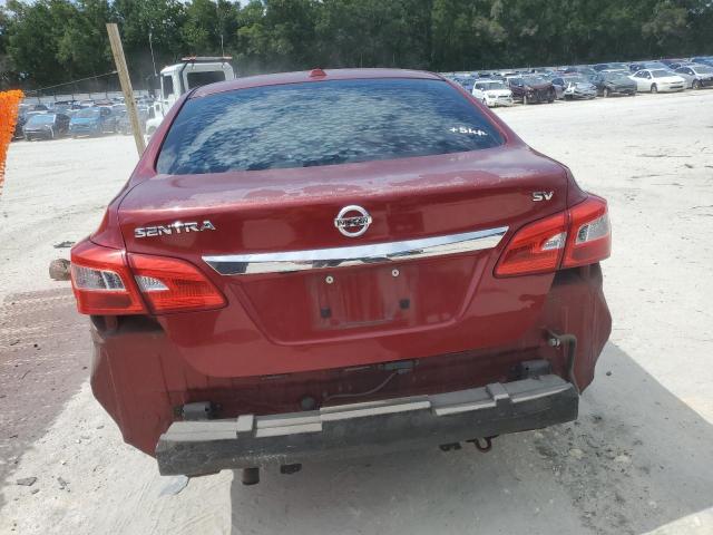  NISSAN SENTRA 2016 Красный