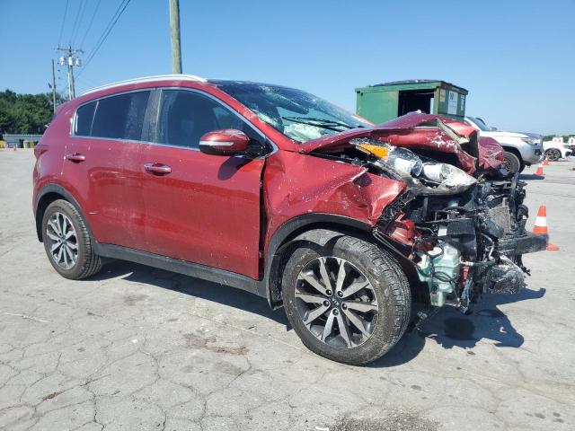  KIA SPORTAGE 2017 Maroon